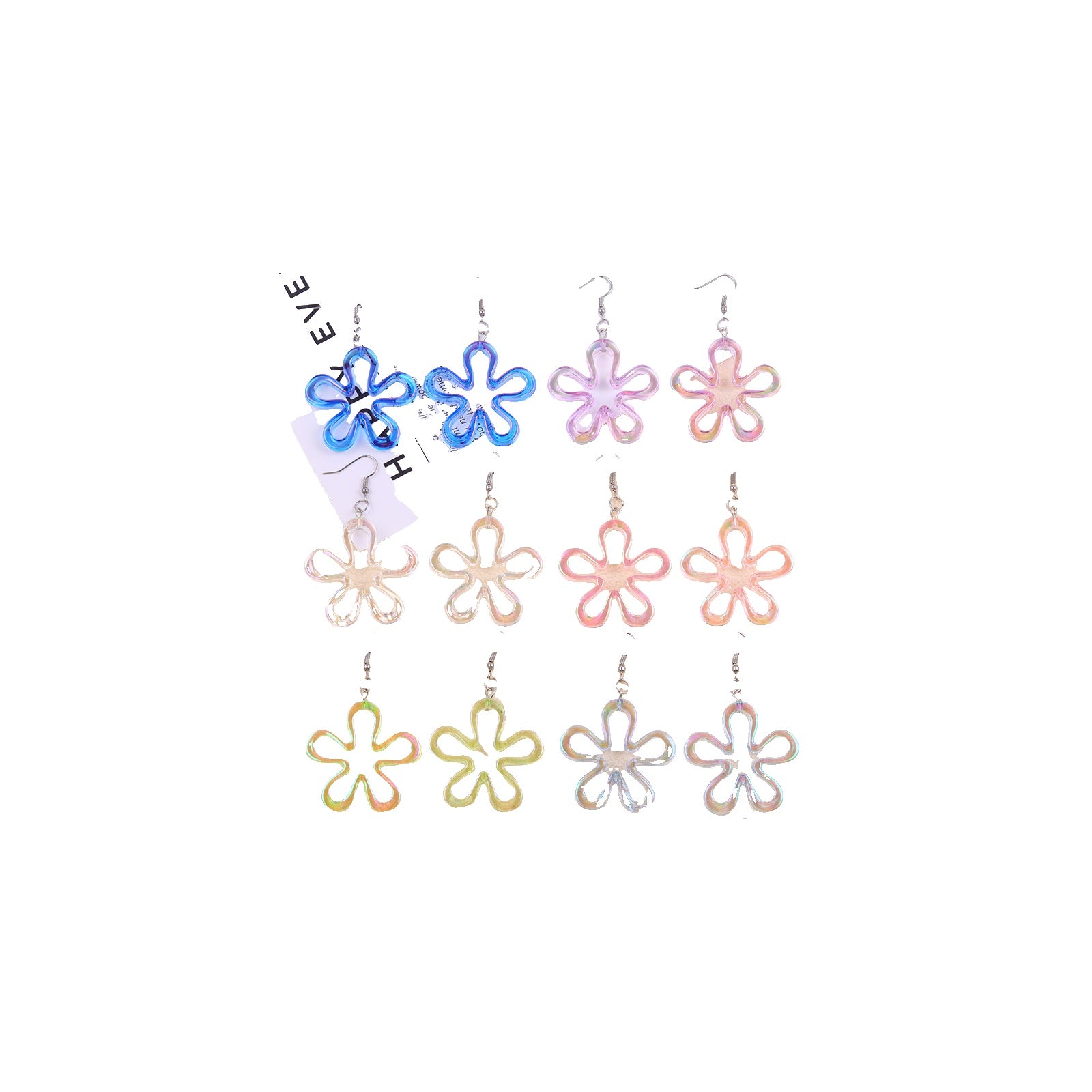 R1990 - Heart Everyday Earrings Set