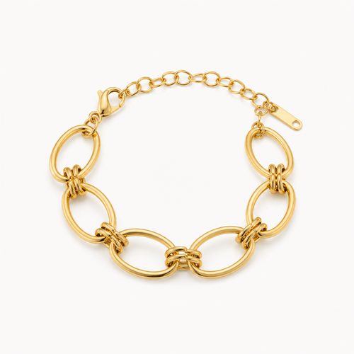 Tila 18K Gold Non-Tarnish Bold Chain Bracelet