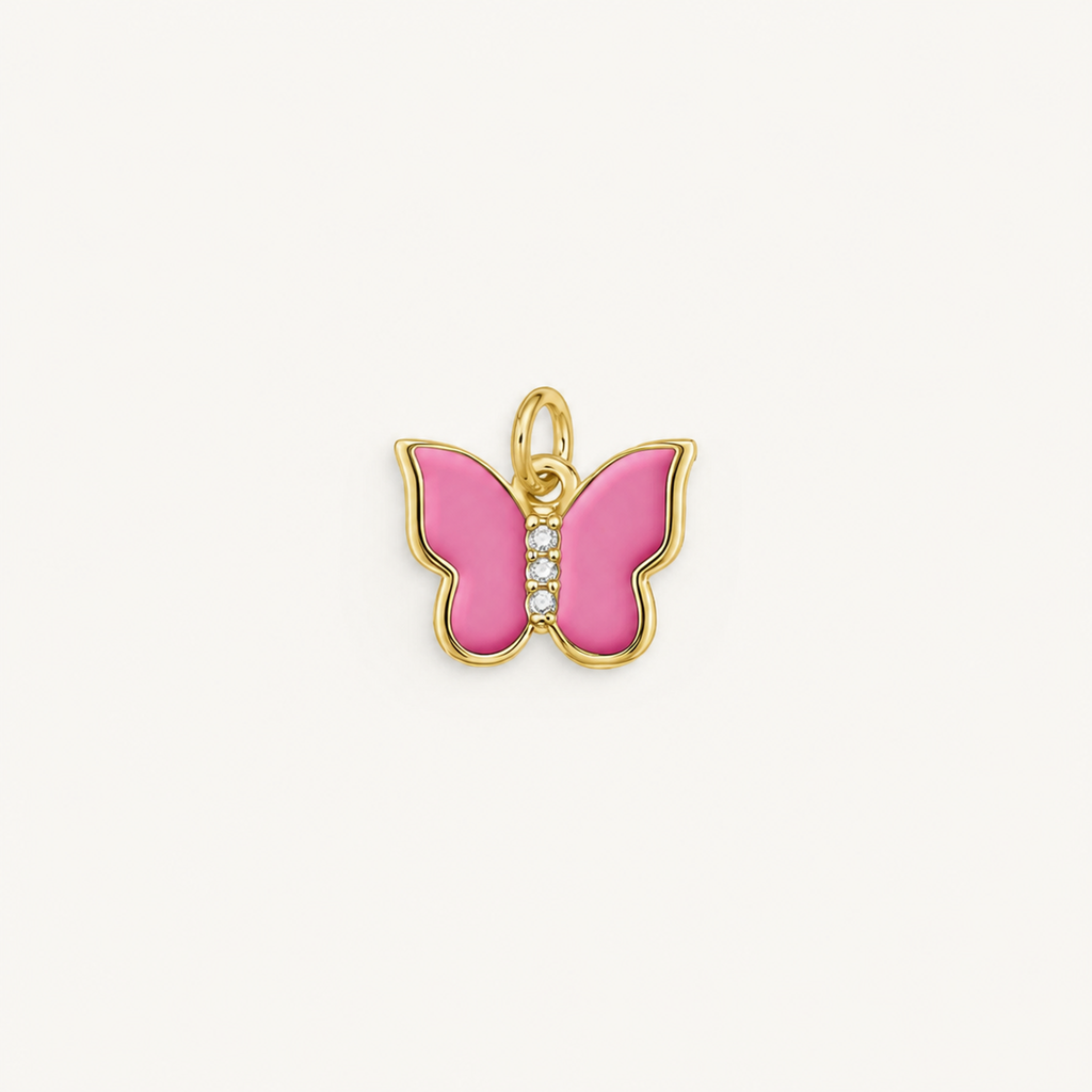 PF-BUTTERFLY-ENAMEL-CHARM-PENDANT detail image