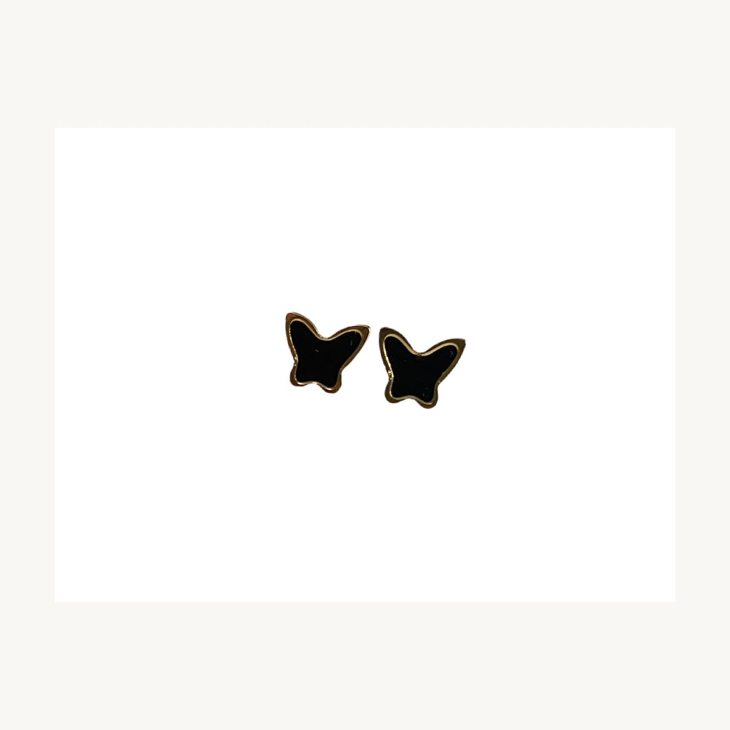 Butterfly Enamel Earrings