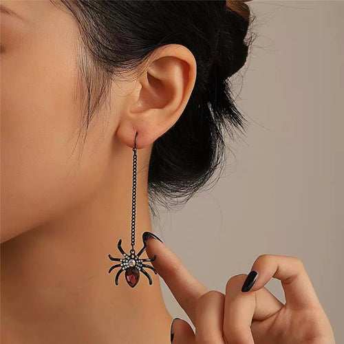 Cute Spider Dangle Earrings