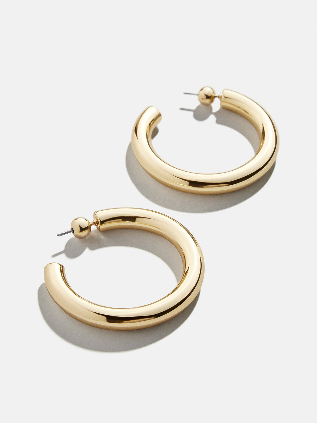 Dalilah 37MM Gold Hoop Earrings 03