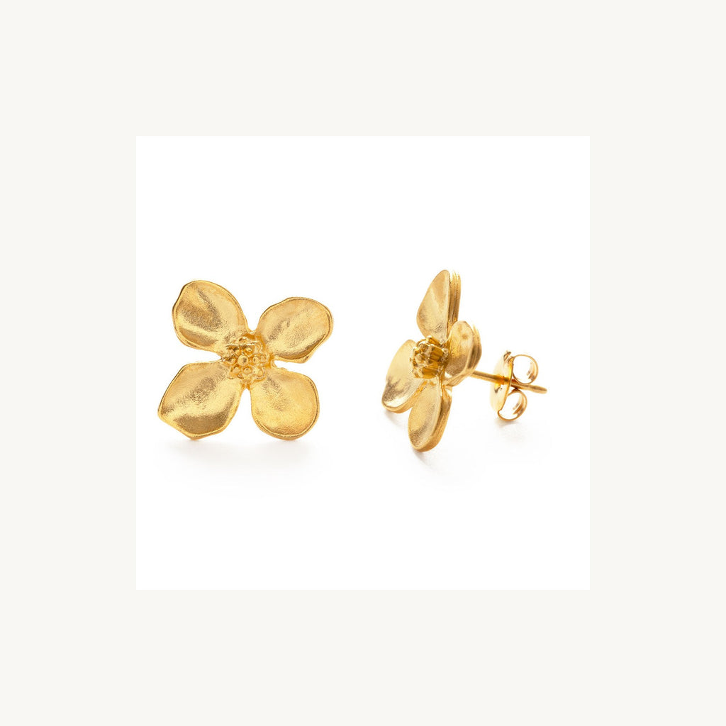 Dogwood Flower Earrings