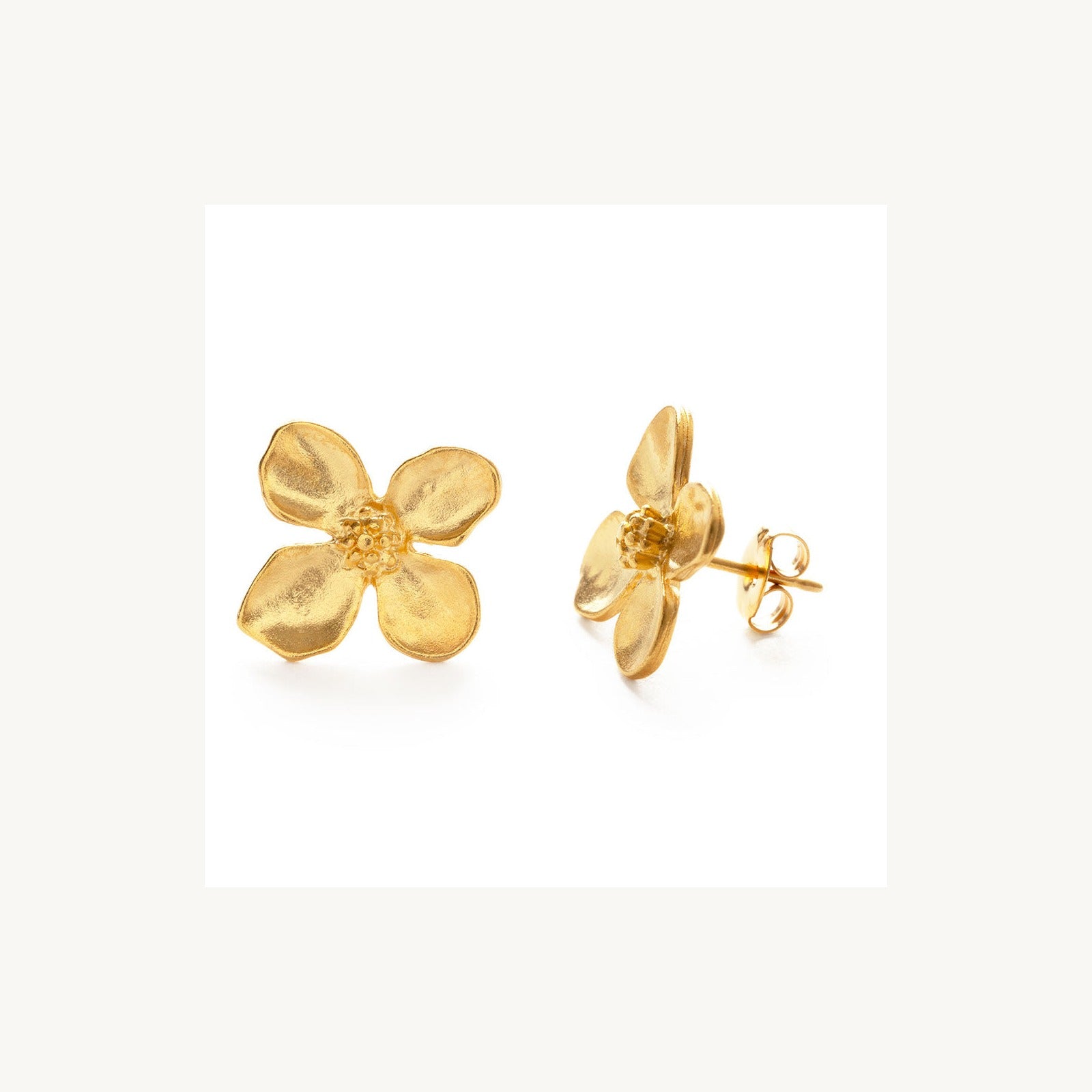 Dogwood Flower Earrings