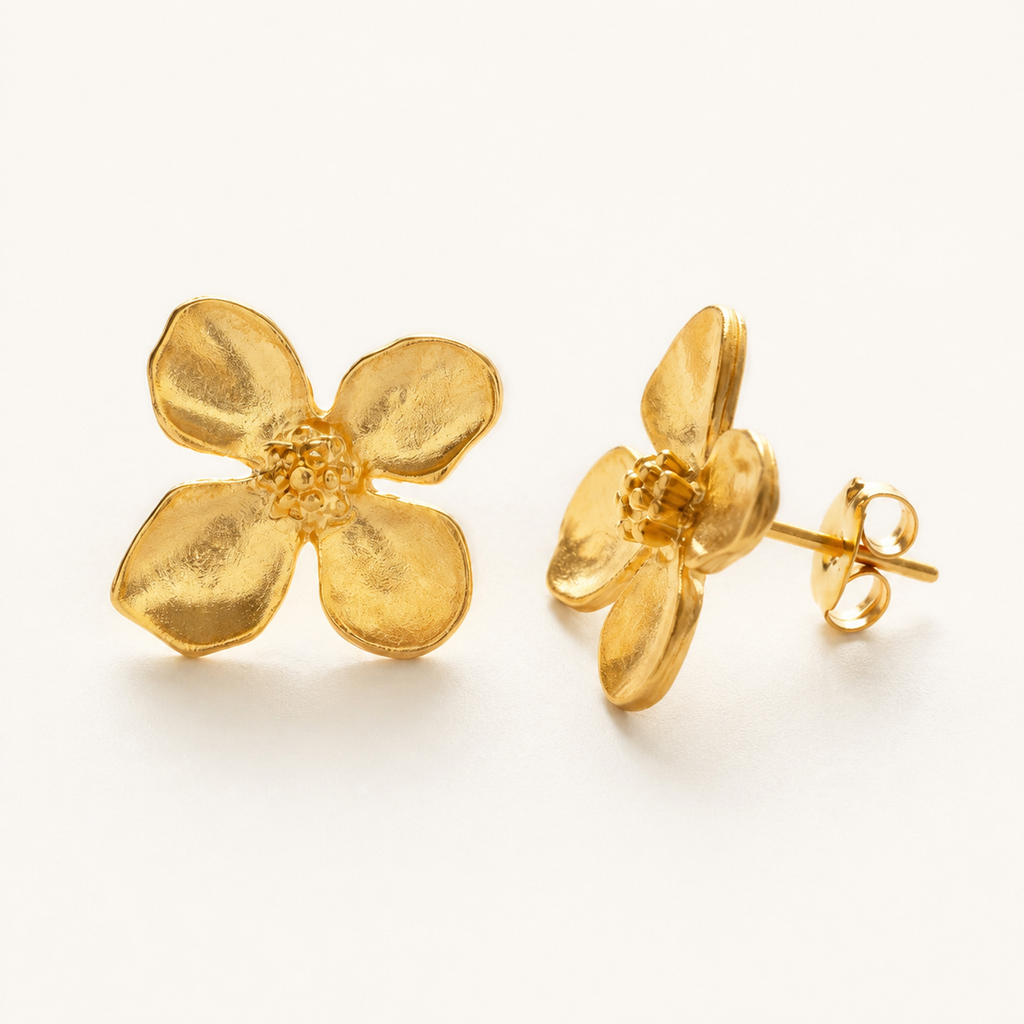 PF-DOGWOOD-FLOWER-EARRINGS detail image