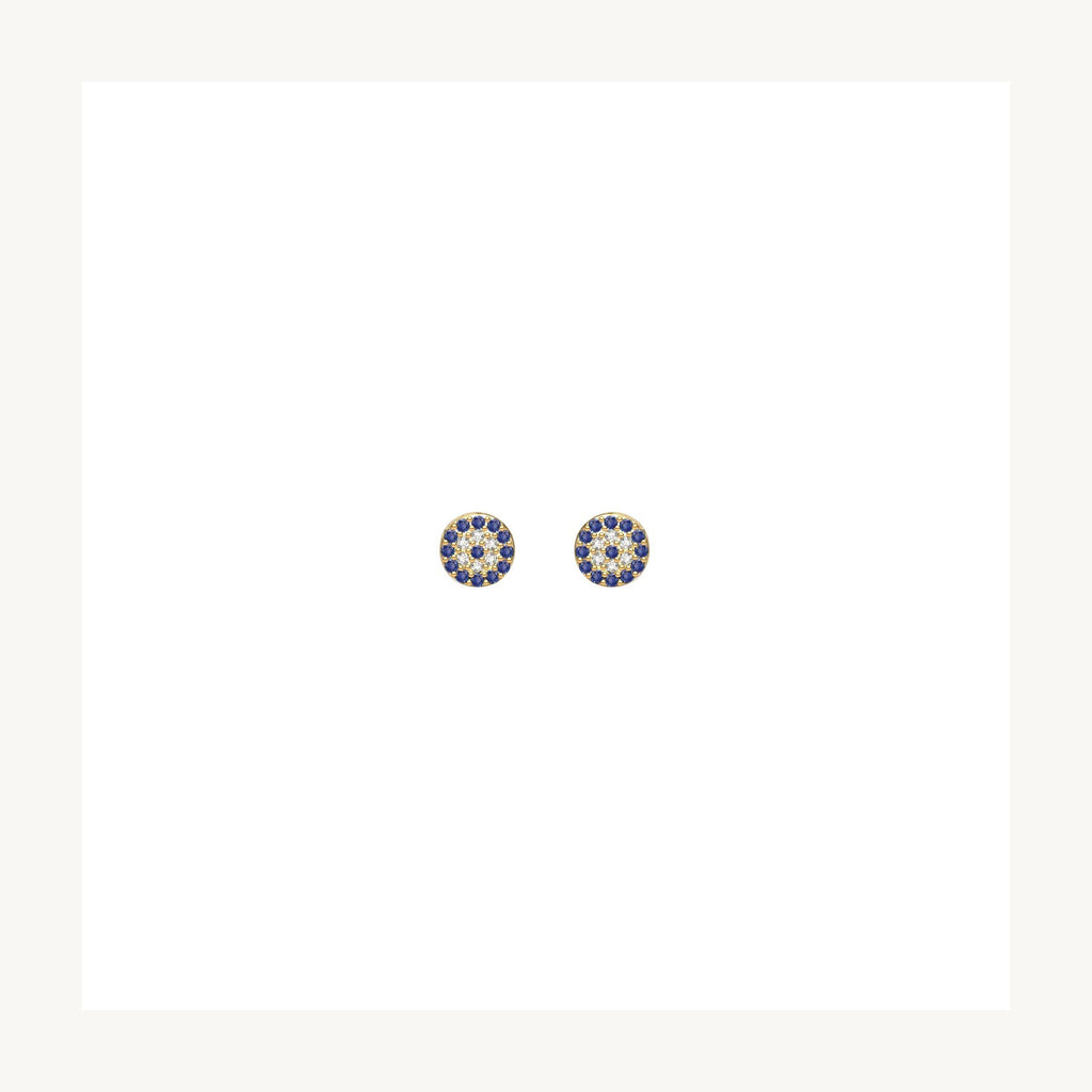 Evil Eye Drop Earrings