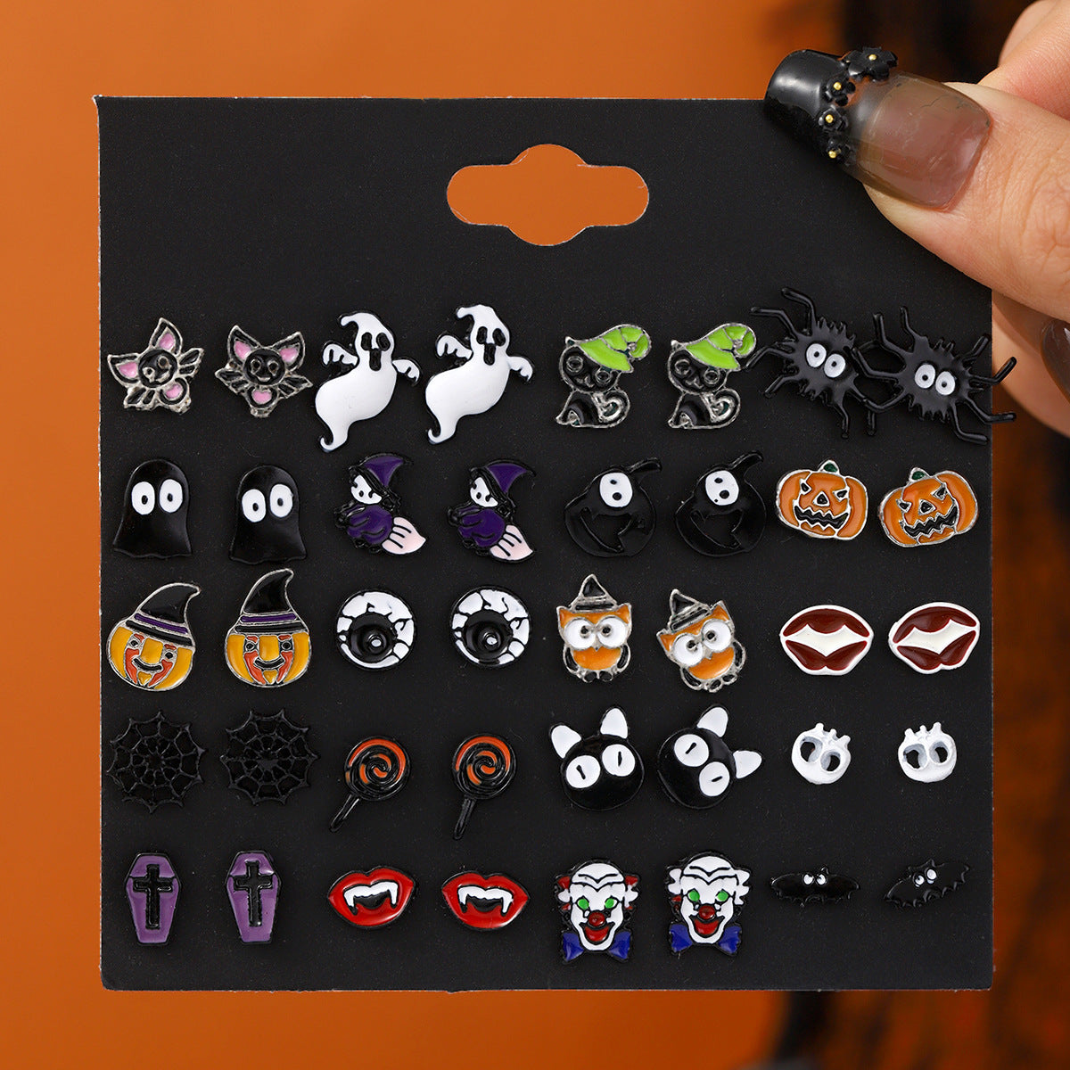 Halloween Stud Earring Set 03