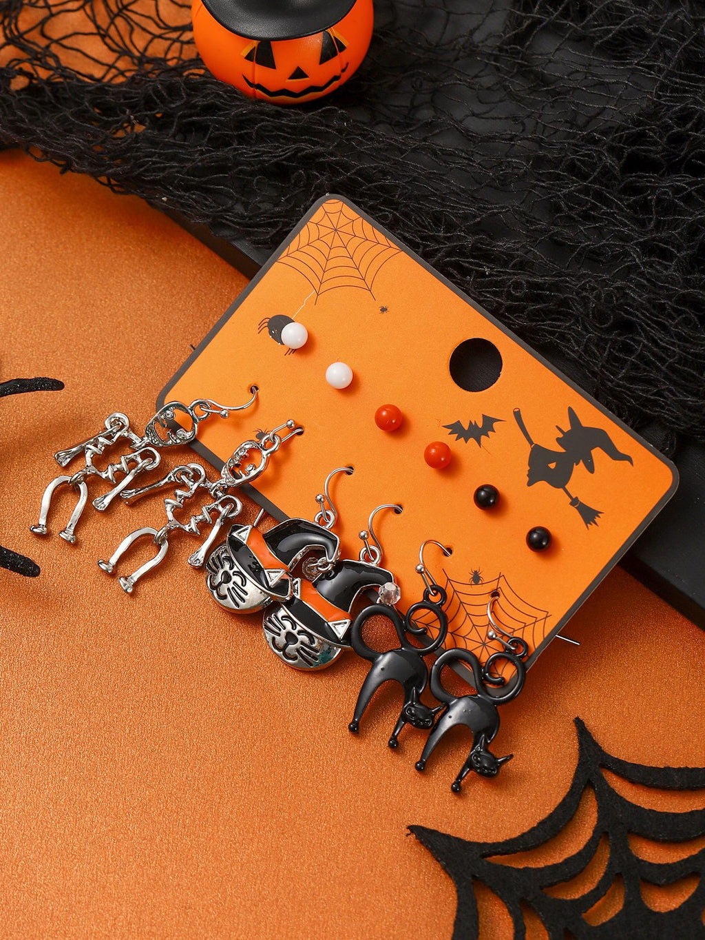Halloween Stud Earring Set 06