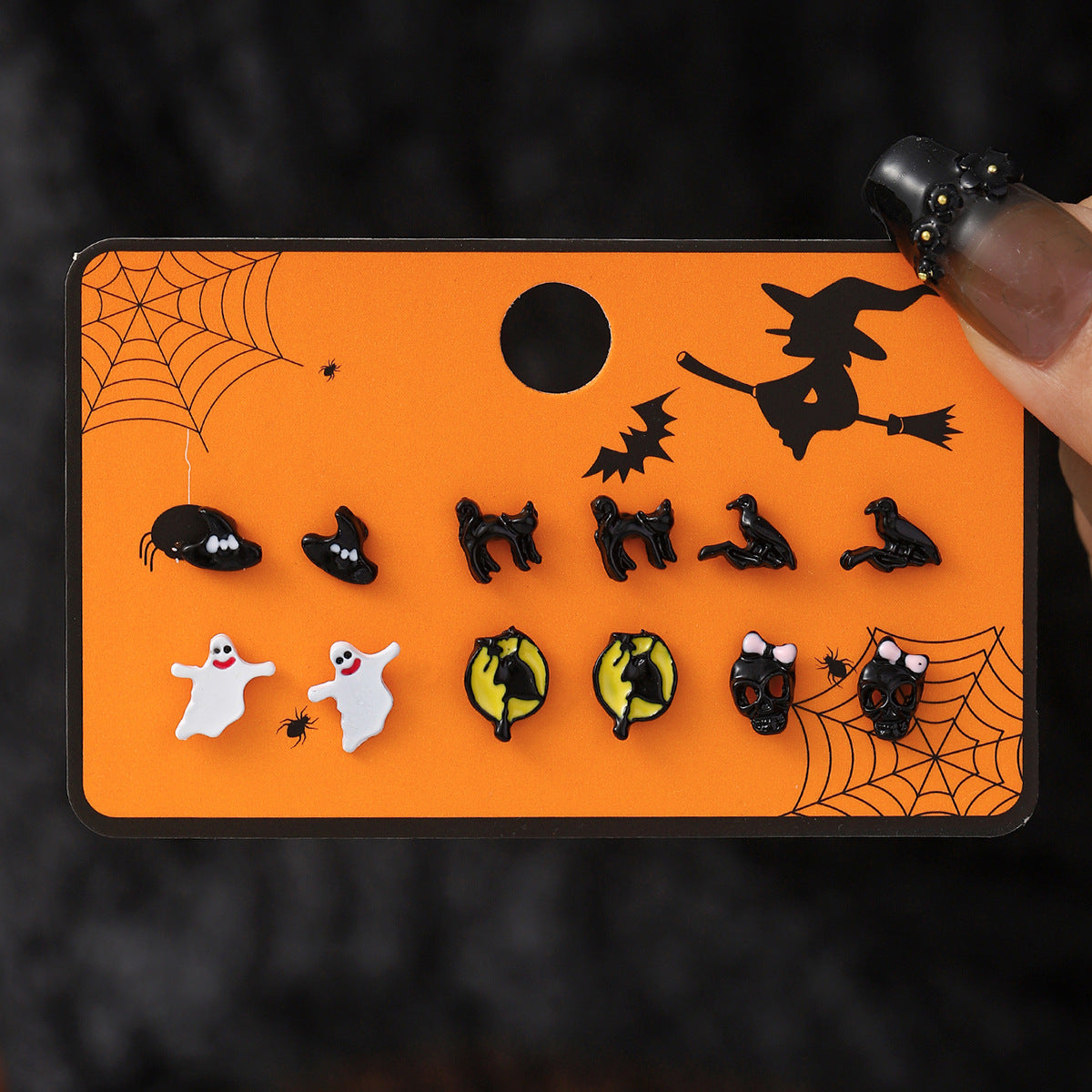 Halloween Stud Earring Set 09