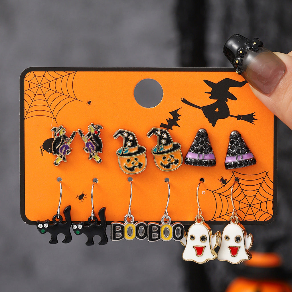 Halloween Stud Earring Set 11