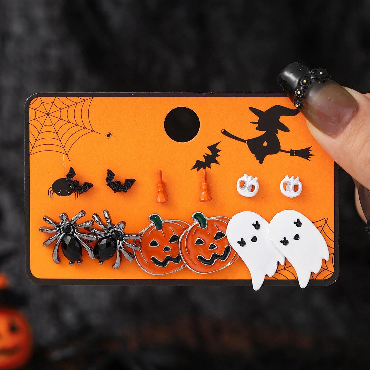 Halloween Stud Earring Set 13