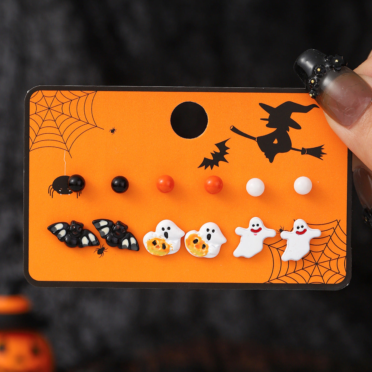 Halloween Stud Earring Set 18