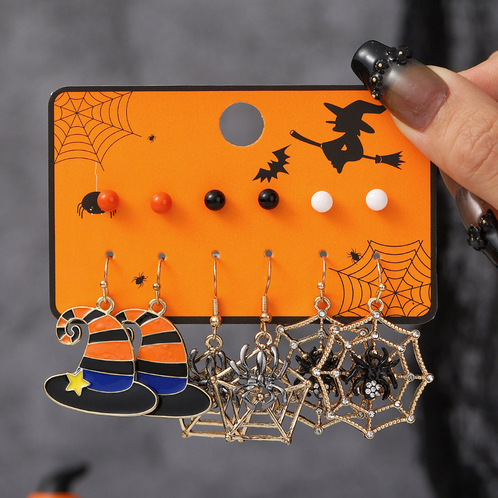 Halloween Stud Earring Set 19