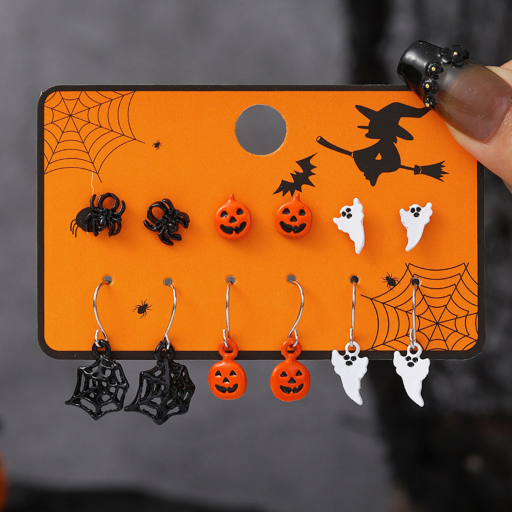 Halloween Stud Earring Set 22