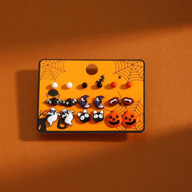 Halloween Stud Earring Set 23
