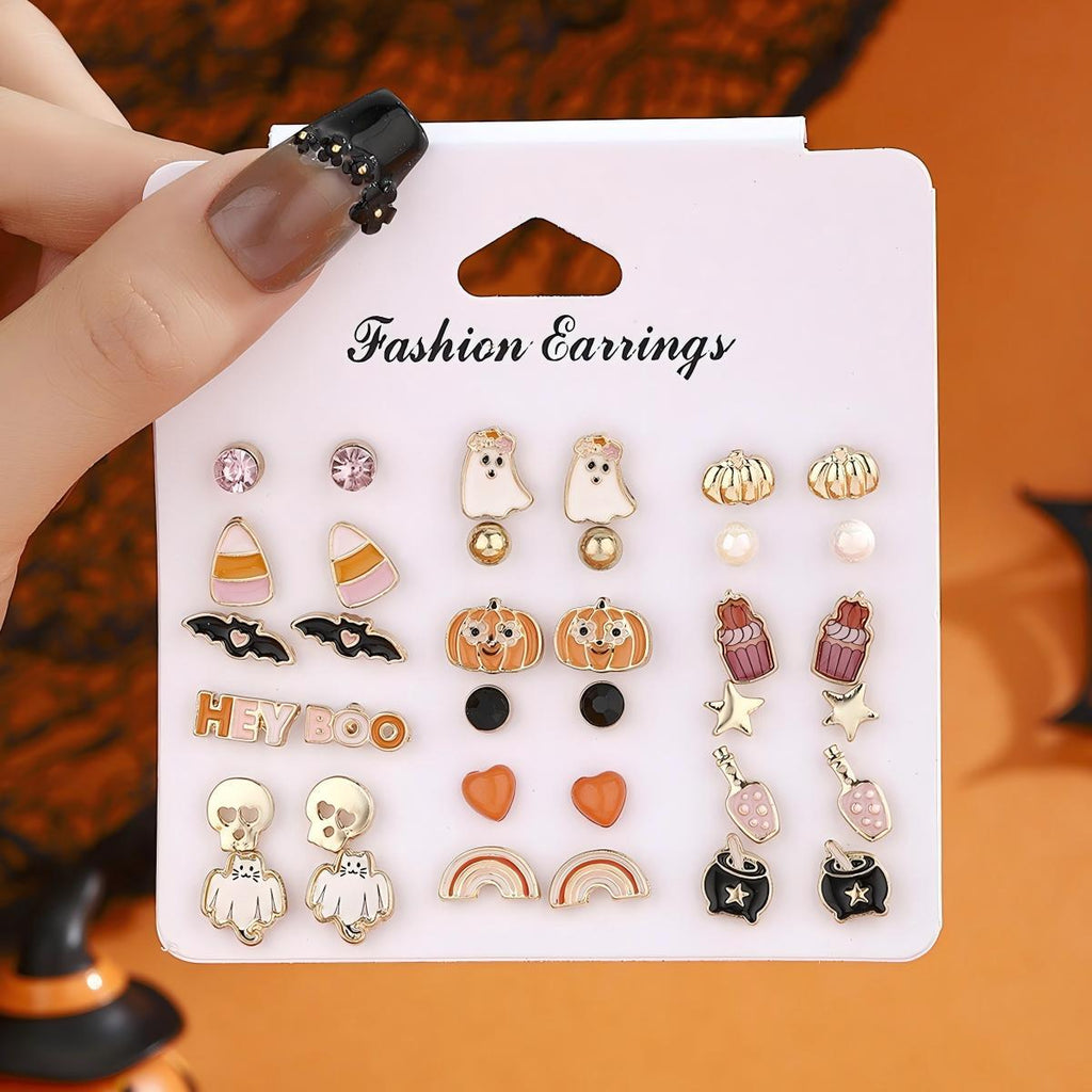 Halloween Stud Earring Set 29