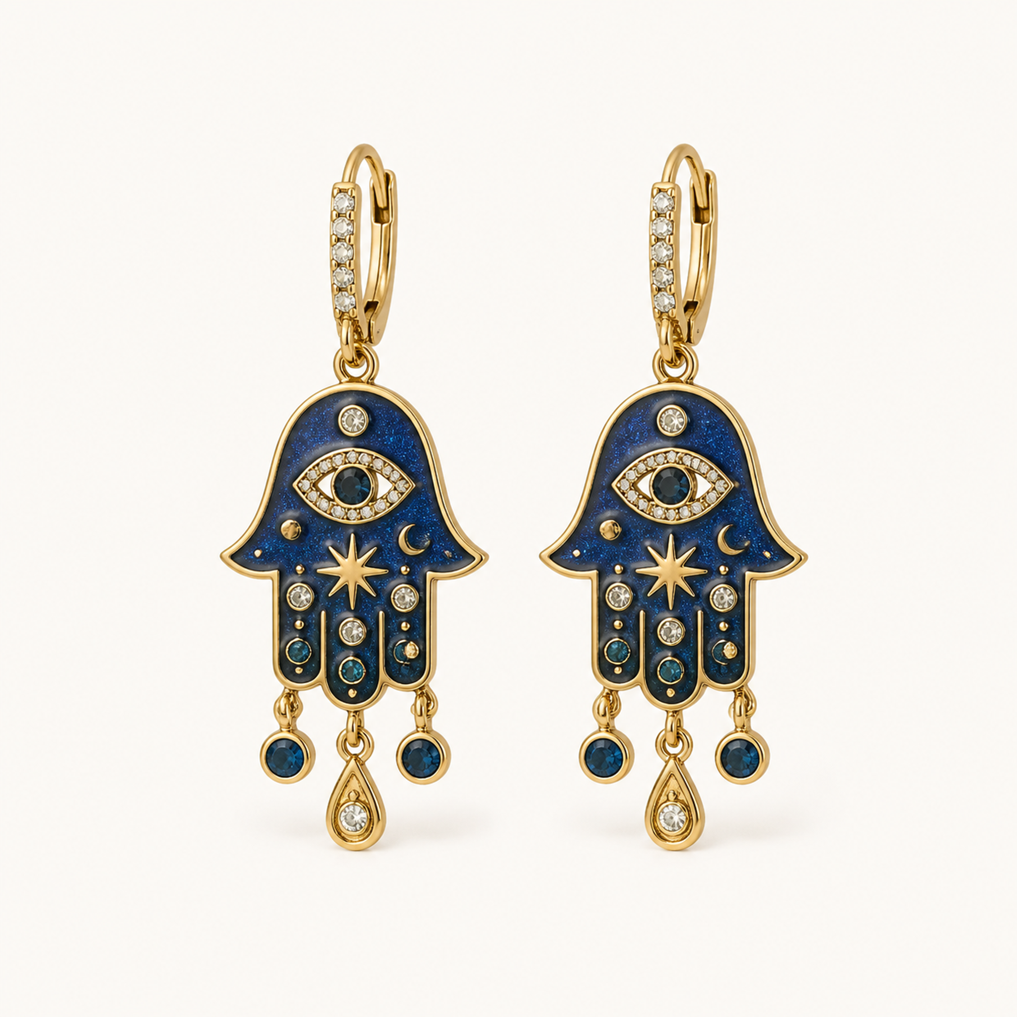 PF-HAMSA-RESIN-DROP-EARRINGS main product image