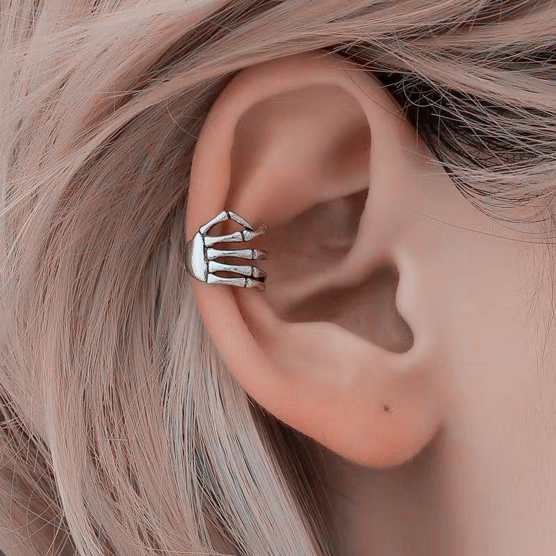 Scary Minimalist Ear Clip Set