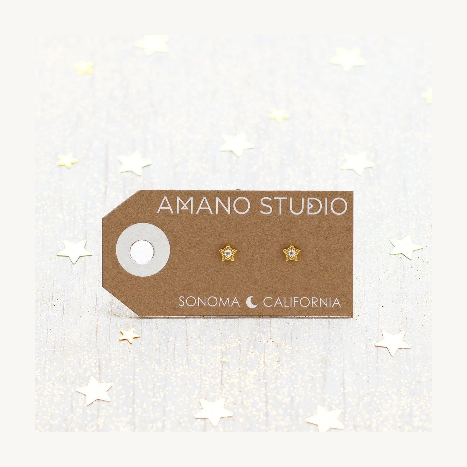 Shining Star Stud Earrings