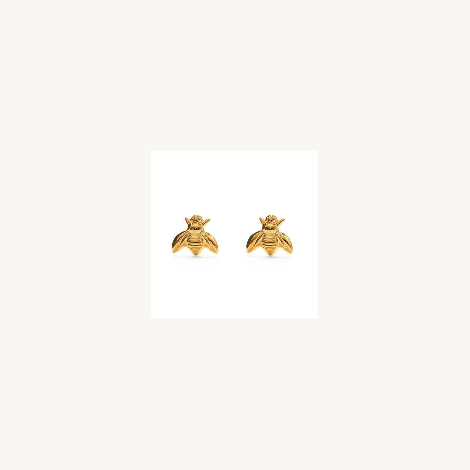 Tiny Honey Bee Stud Earrings